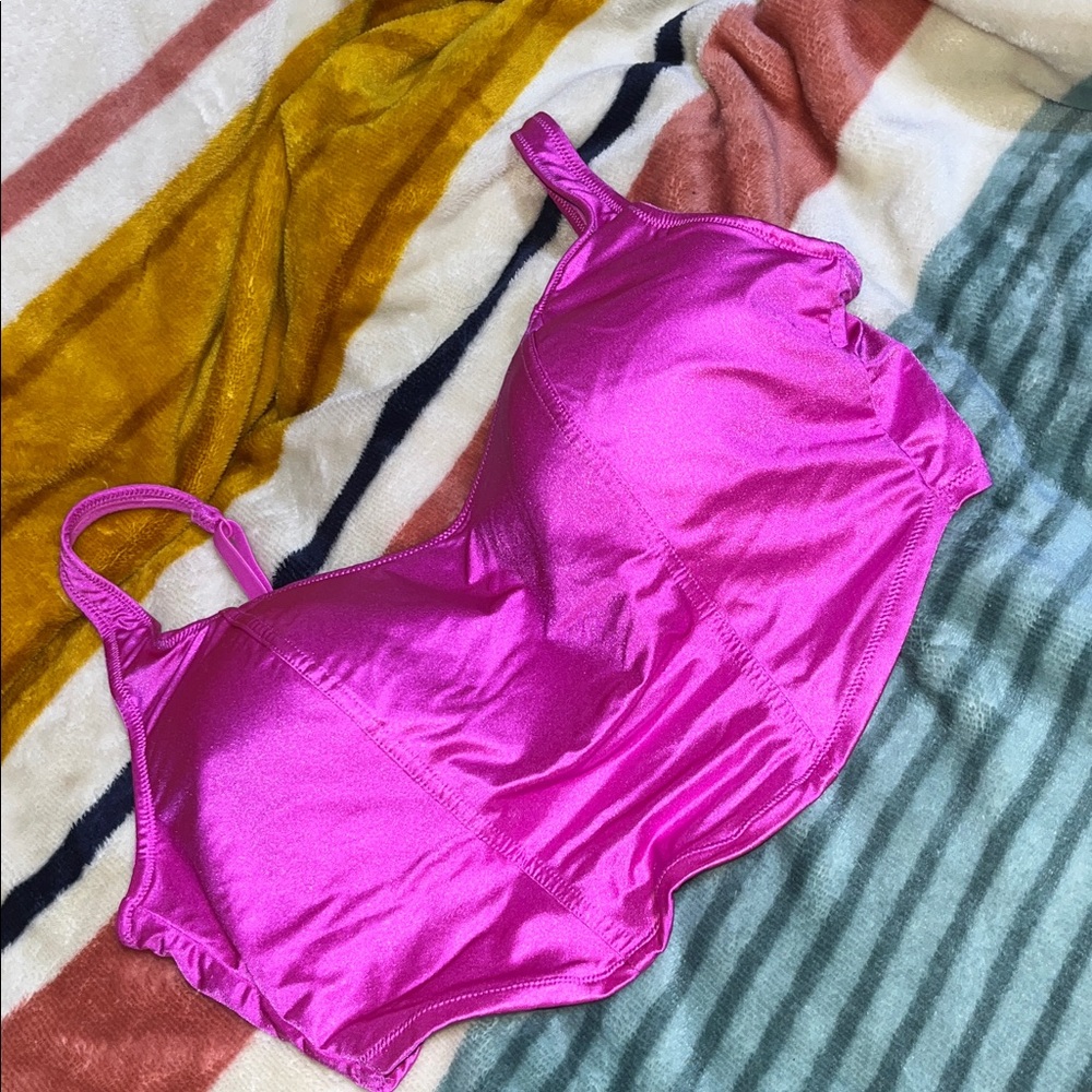 PINK Victoria's Secret Hot Pink Bralette